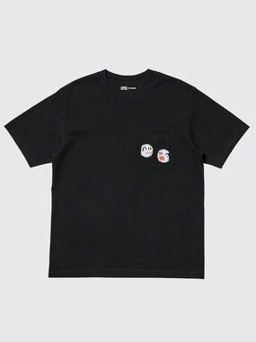 UNIQLO UT ARCHIVE Super Mario Boo Ghost Graphic T-Shirt - Black, Size Small
